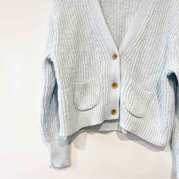 J. Crew Cropped Patch Pocket Beach Cardigan - Picture 6 of 12